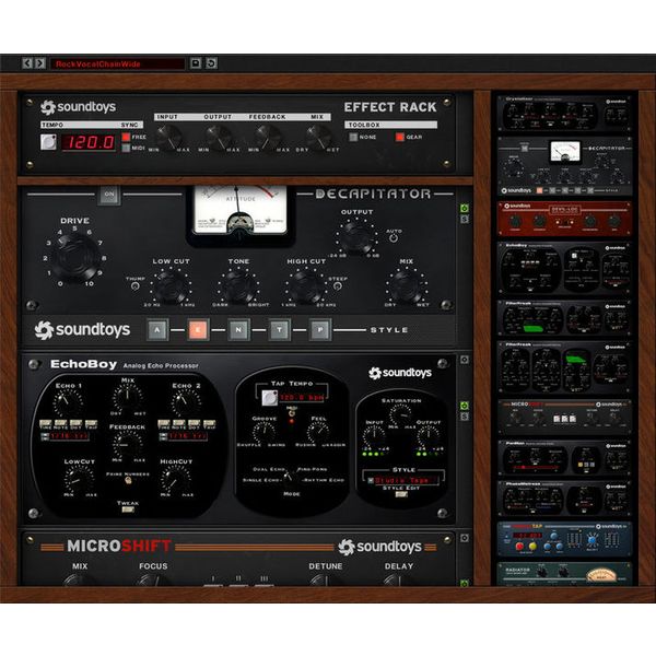 Soundtoys Effect Rack