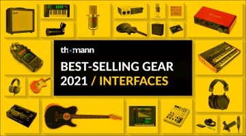 Best-Selling Audio Interfaces 2021 Thomann