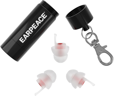 EarPeace Ear Protection Plugs Black