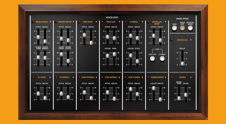 Cherry Audio CR-78 Edit Panel