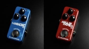 TC Electronic Hall of Fame 2 Mini Reverb and Flashback 2 Mini Delay